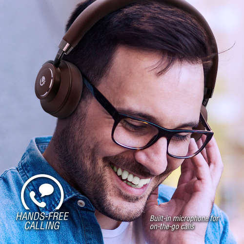 VolkanoX Asista H01 Series Bluetooth Black Headphones with Voice Assistant