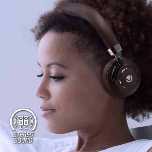 VolkanoX Asista H01 Series Bluetooth Black Headphones with Voice Assistant