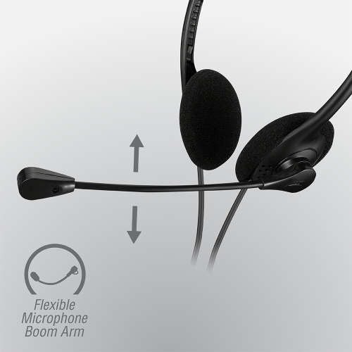 Volkano Chat 2 Aux Series Stereo Headset with Microphone