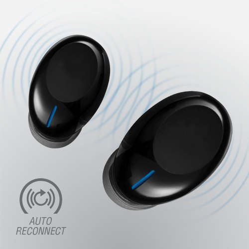 Volkano Pico 2.0 Series True Wireless Bluetooth Earbuds - Black