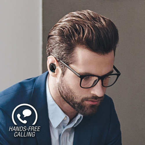 Volkano Pico 2.0 Series True Wireless Bluetooth Earbuds - Black