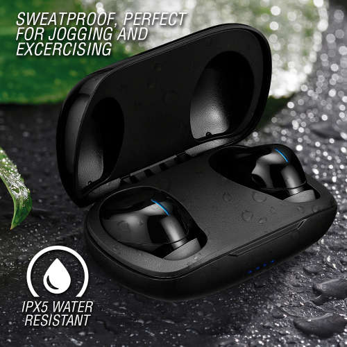 Volkano Pico 2.0 Series True Wireless Bluetooth Earbuds - Black