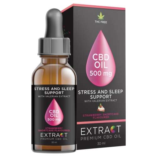 Extract Premium CBD Oil - Sleep and Stress - 500mg - 30ml