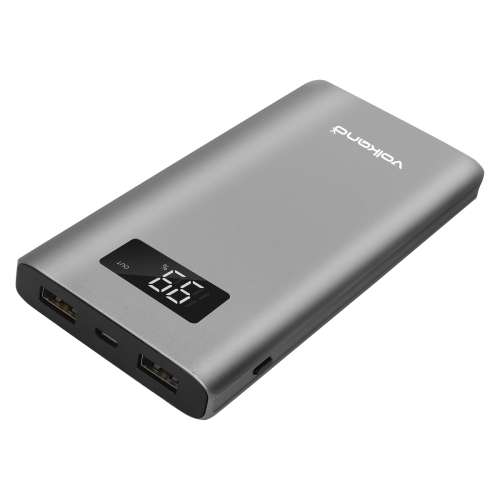 VolkanoX Brawn Series 12000mAh Power Bank with LED Battery Level Indicator