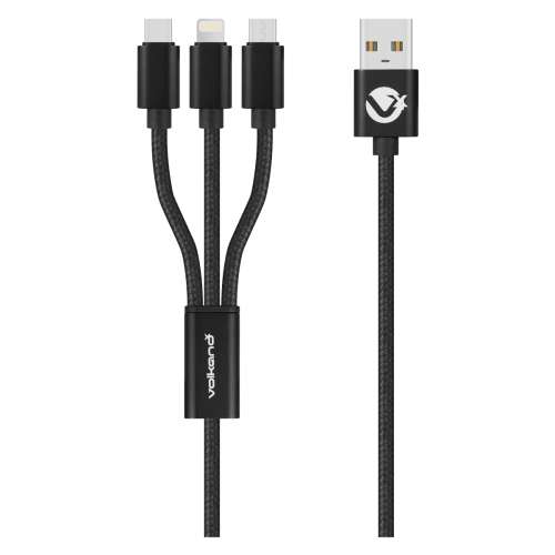 VolkanoX Brawn Series 12000mAh Power Bank with LED Battery Level Indicator