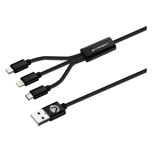 VolkanoX Brawn Series 12000mAh Power Bank with LED Battery Level Indicator