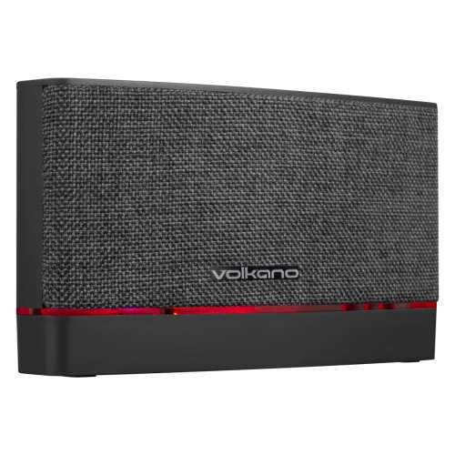 Volkano Texture Series Bluetooth Speaker - Dark Grey
