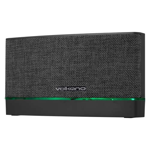 Volkano Texture Series Bluetooth Speaker - Dark Grey