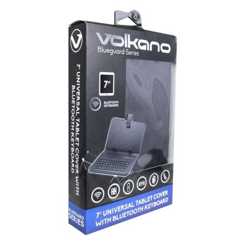 Volkano Blueguard Series 7` Universal Tablet Cover with Bluetooth Keyboard