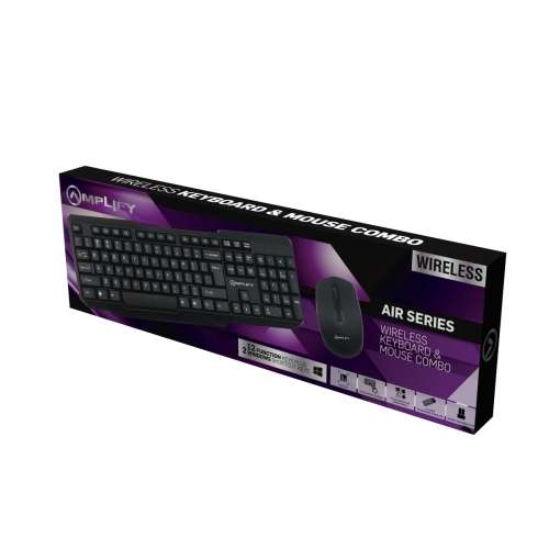 Amplify Air Wireless Keyboard and Mouse Combo