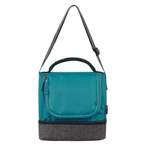 Quest Primo Lunch Bag - Grey/Turquoise