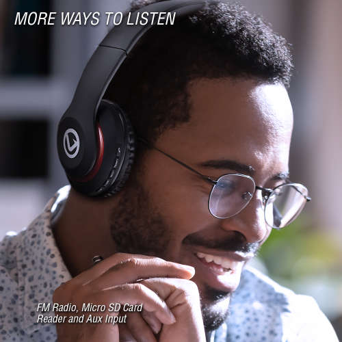 Volkano Bluetooth Headphones - Impulse Series Black