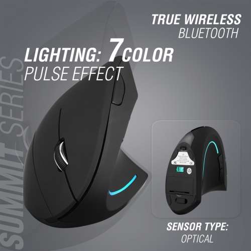 VolkanoX Summit series Vertical Wireless mouse