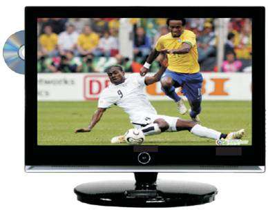 DVD LCD WITH IPOD DOCKING STATION ***FULL HD***