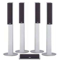 4 TALL BOY SPEAKER & CENTRE SPEAKER (JVC)