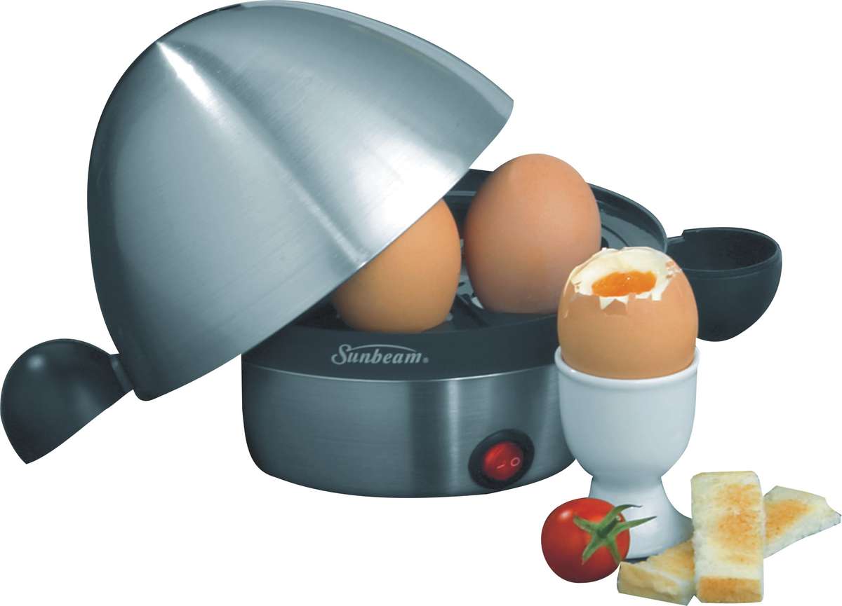BRUSHED STEEL EGG BOILER ***BRAND NEW***
