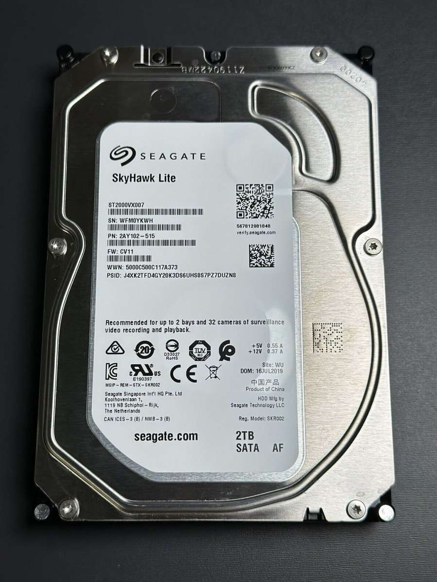 Seagate Skyhawk Lite 3.5` 2tb SATA Hard