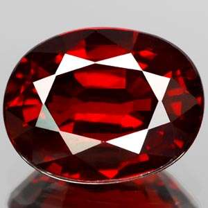 3.01ct IF CLEAN NATURAL ORANGE RED SPESSARTINE GARNET