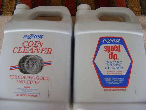 BARGAIN - BARGAIN BOTH EZEST COIN CLEANER AND SPEEDDIP - 3.85 LITER X 2 LITER - 7.6 LITERS. RESTORE
