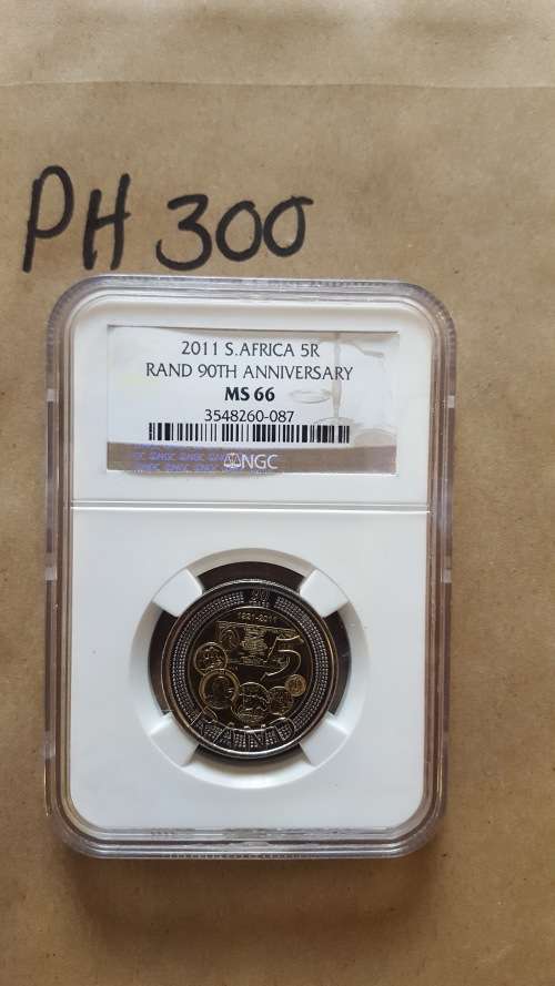 2011 SA SILVER R5 90TH ANNIVERSARY