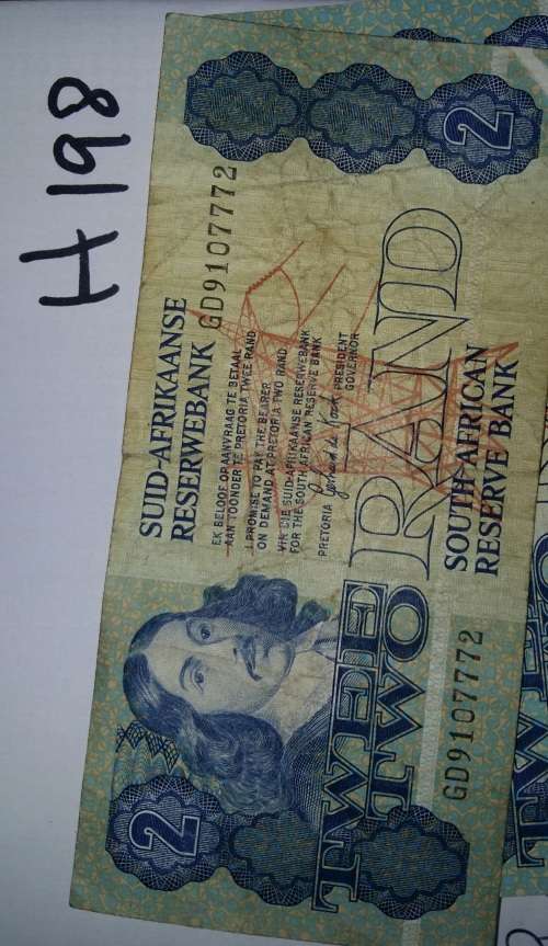 2X SA R2 NOTE GERHARD DE KOCK