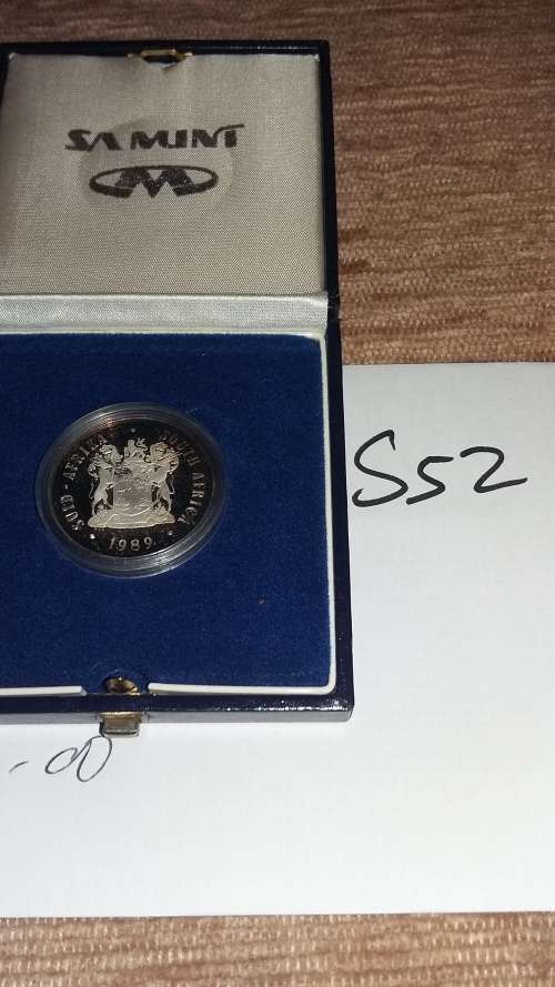 1989 SA SILVER PROOF R1