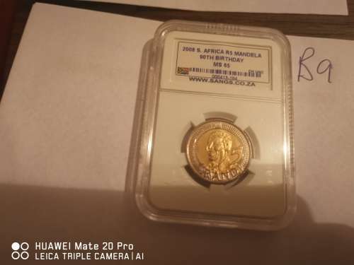 2008 SA R5 - MAndela -MS65