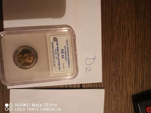 RARE - look at Grading - 2008 Mandela R5 MS 64