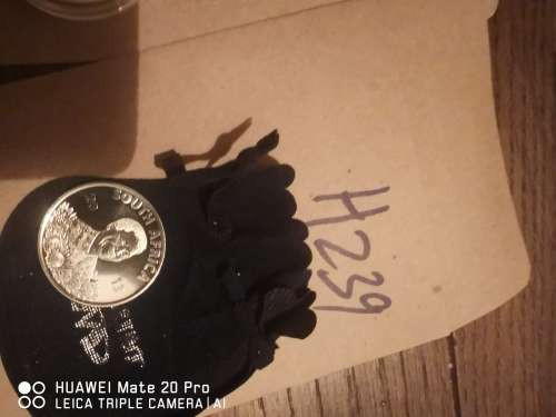 2013 MANDELA LIFE OF a LEGEND, UNCirculated silver R1