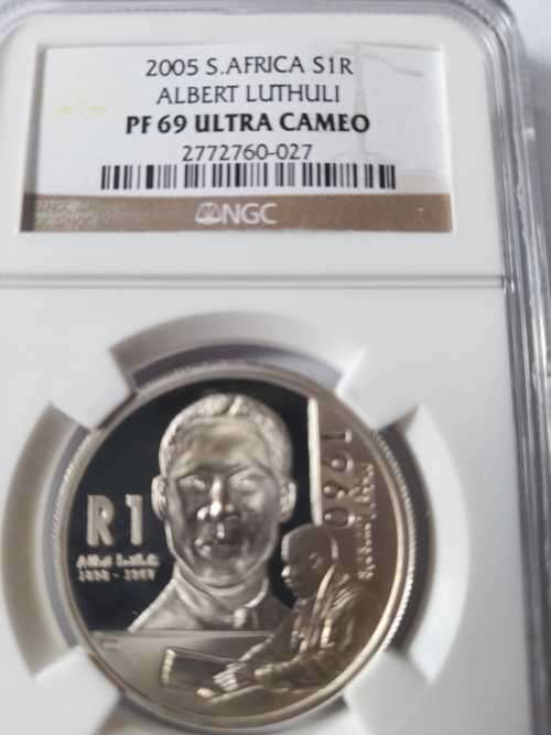 2005 Lethuli Proof PF69 Silver R1