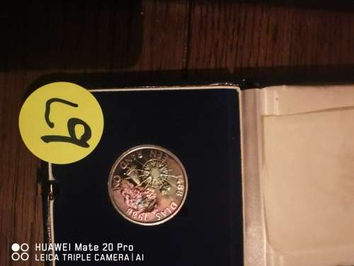 1988 DIAS IN SAM BOX SA SILVER PROOF1990 R1