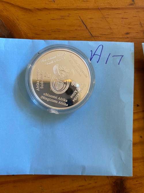 2008 SA SILVER R2  ANTARTICA PROOF SHIP