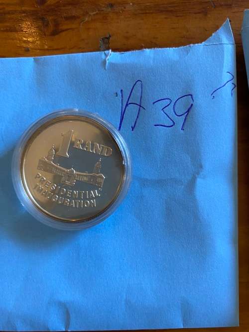 1994 SA SILVER R1BPRESIDENTIAL INAUGURATION PROOF