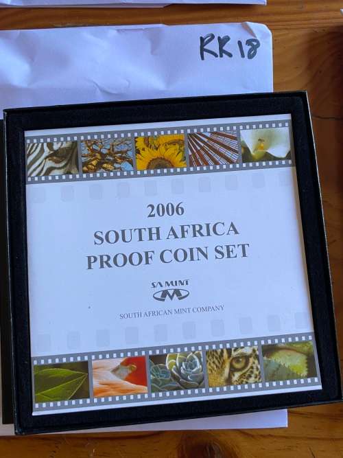 2006 SA MINT PROOF UNC COIN SET