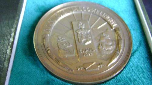 JAN VAN RIEBVEECK FOUNDATION HUGH MEDALLION APRIL 1952 - AAN ONS NAECOMELINGEN