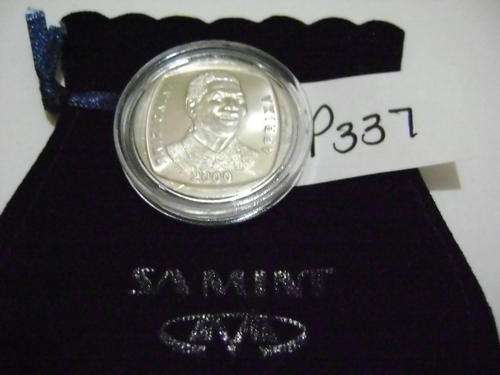 2000 MANDELA CAPCULATED UNC R5 IN SA MINT BAG