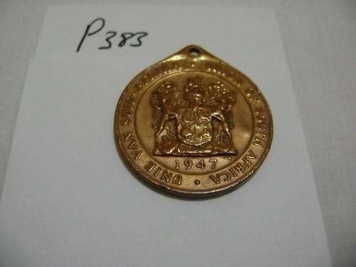 1947 UNION IF SOUTH AFRICA ROYAL VISIT MEDAL