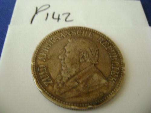 1895 ZAR 2-1/2 SHILLING EXELLENT HIGH DETAILED SHILLING