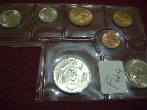 1970 UNC SA MINT COIN SET NO R1