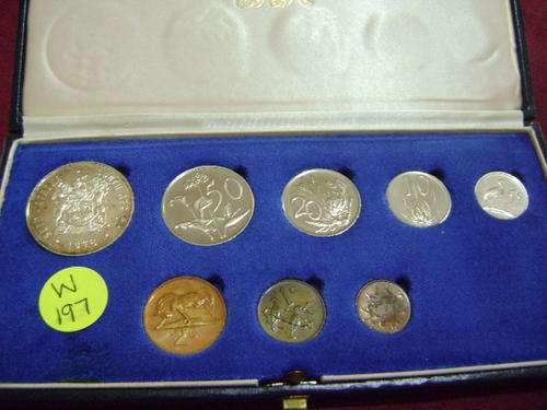 1978 ULTRA CAMEO PROOF R1 SA MINT COIN SET