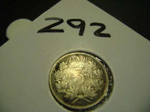 1896 ZAR 3 PENCE