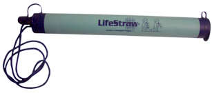 Lifestraw Personal Water Purification Unit - Perfect for the Traveller