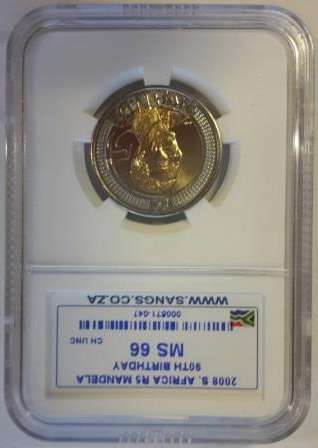 Late Entry :-: 2008 mintstate 90th Birthday R5 - MS66 - High Grade