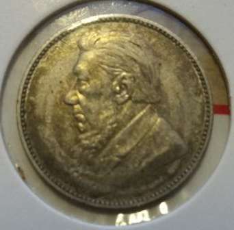 Great Looking 1896 ZAR Shilling