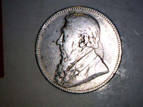 1st in Seriese 1892 ZAR Shilling