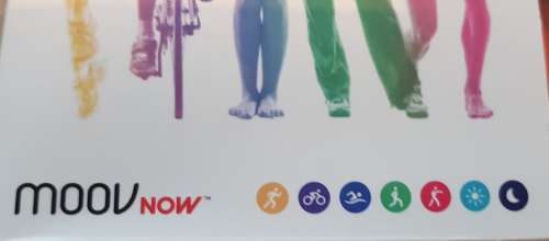 Moov Now 3D Fitness Activity Tracker & Audio Coach (Red) - LIKE NEW!!!