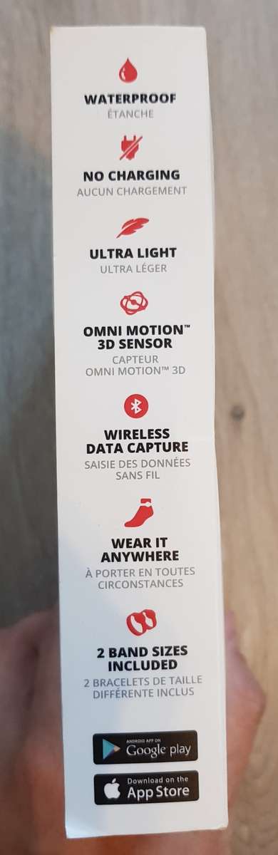 Moov Now 3D Fitness Activity Tracker & Audio Coach (Red) - LIKE NEW!!!