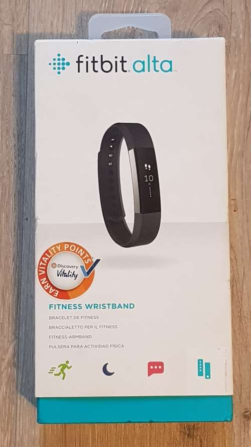 Fitbit Alta (Large, Black) LIKE NEW!