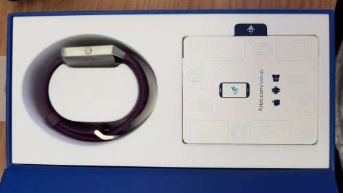 Fitbit Blaze Smart Fitness Watch, Plum, Silver, Small *EXCELLENT CONDITION*