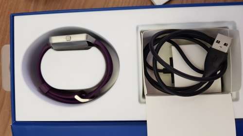 Fitbit Blaze Smart Fitness Watch, Plum, Silver, Small *EXCELLENT CONDITION*